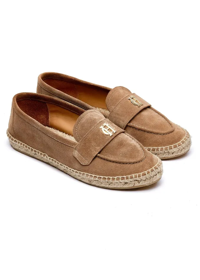 Holland Cooper Loafers Monaco Espadrille Loafer Taupe 8211 Women