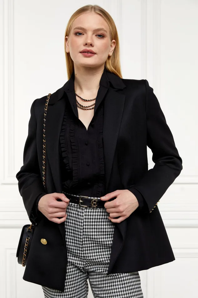 Holland Cooper Shirts and Blouses Clarissa Shirt Black 8211 Women