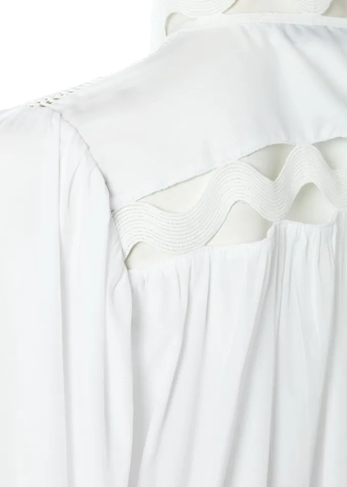 Holland Cooper Shirts and Blouses Featherton Lace Shirt White 8211 Women