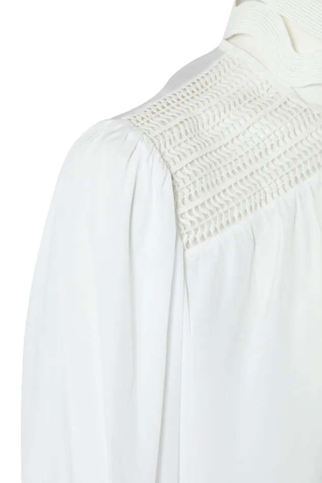 Holland Cooper Shirts and Blouses Featherton Lace Shirt White 8211 Women