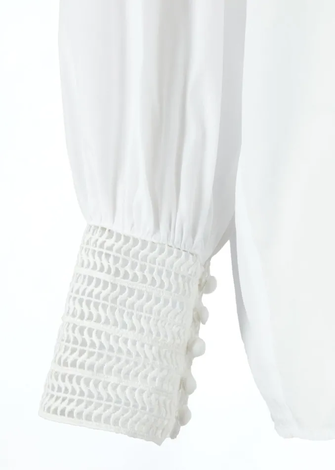 Holland Cooper Shirts and Blouses Featherton Lace Shirt White 8211 Women