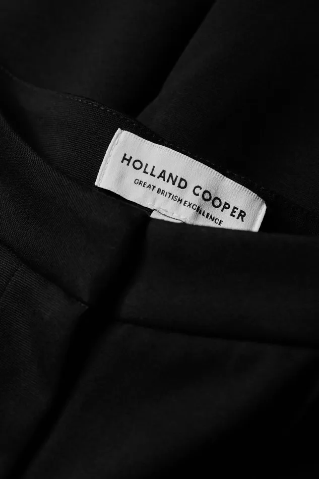 Holland Cooper Trousers Wide Leg Pant Black Black 8211 Women