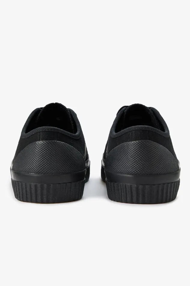 Hughes Low Black Men Fred Perry Shoes