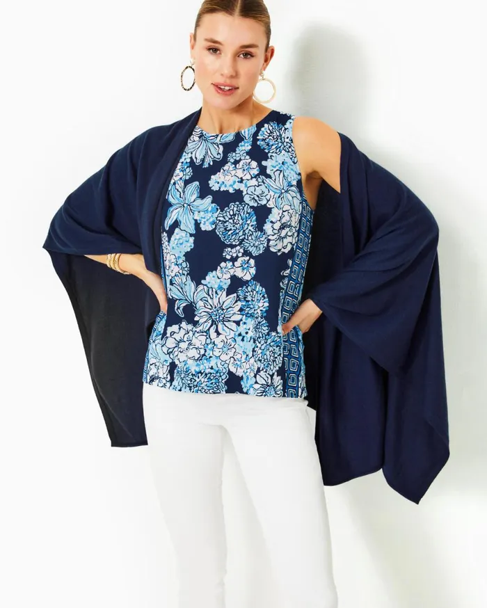 Iona Sleeveless Top Low Tide Navy Bouquet All Day Engineered Woven Top Women Lilly Pulitzer Tops Iona Sleeveless Top Low Tide Navy Bouquet All Day Engineered Woven Top Women Lilly Pulitzer Tops