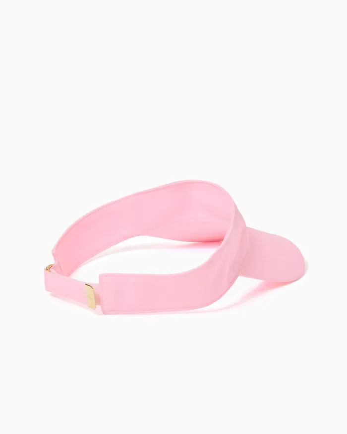 Its A Match Visor Conch Shell Pink Women Lilly Pulitzer Hats and Hair Its A Match Visor Conch Shell Pink Women Lilly Pulitzer Hats and Hair