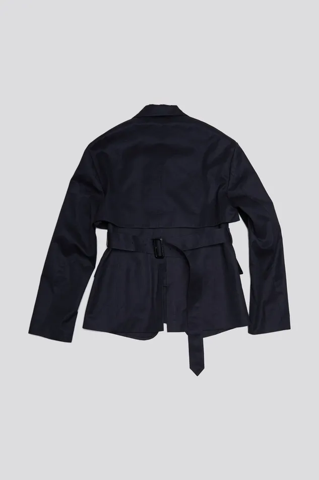 Jackets and Coats Women R13 Trench Vent Blazer 8211 Black