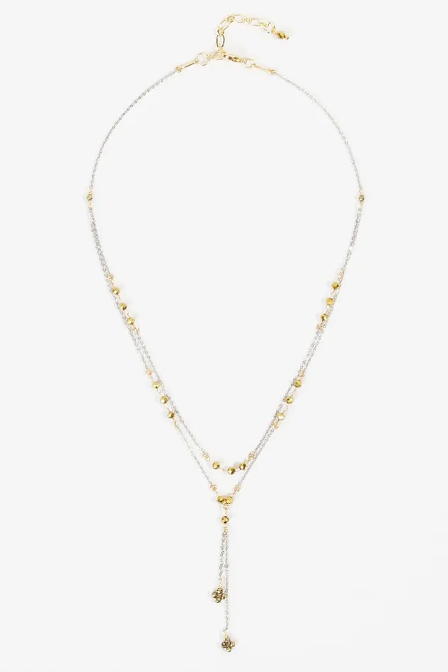 Jewelry Women 18K Gold Layered Beaded Necklace Altar8217d State