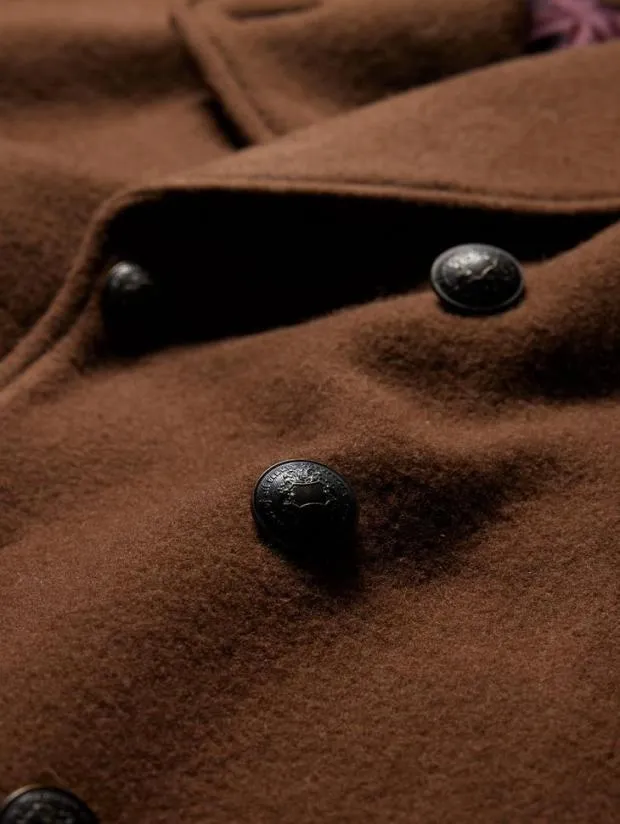 John Varvatos Coats And Jackets Men Carlos Peacoat Earth
