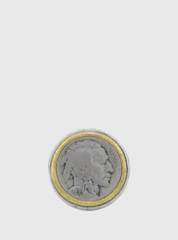 John Varvatos Jewelry Men Coin Ring No Color