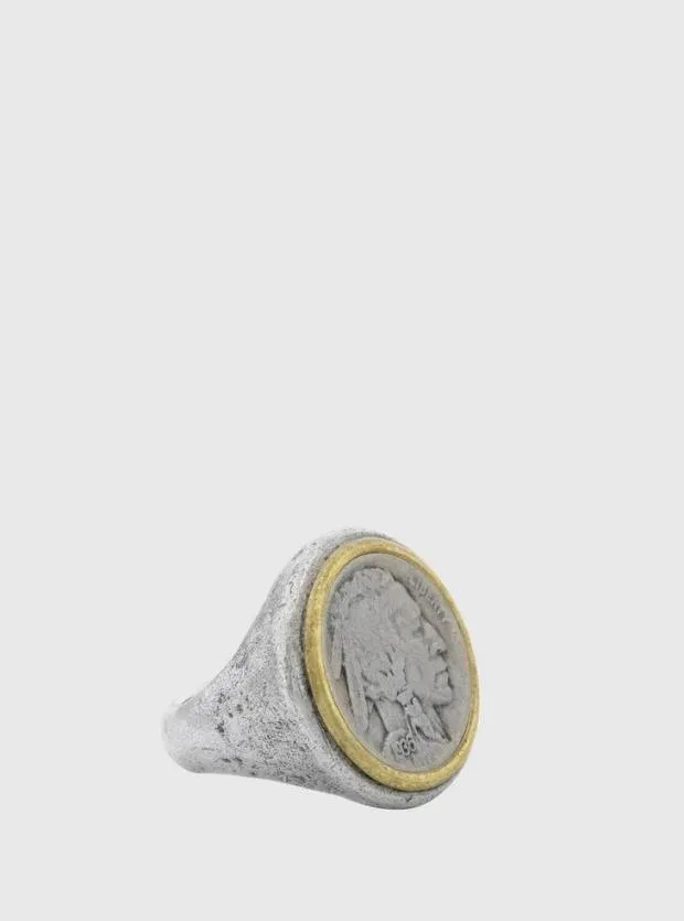 John Varvatos Jewelry Men Coin Ring No Color John Varvatos Jewelry Men Coin Ring No Color