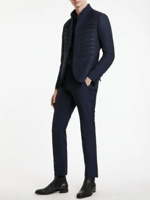 John Varvatos Suiting Men Tilden Jacket Blue Black
