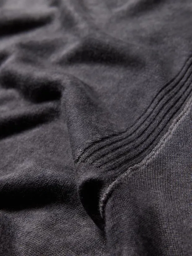 John Varvatos Sweaters Men Pete Crew Neck Sweater Med Grey