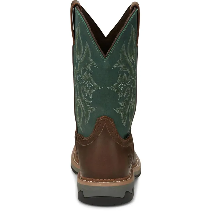 Justin Boots Bolt 11034 Composite Toe Waterproof Work Boot Tan Men Work