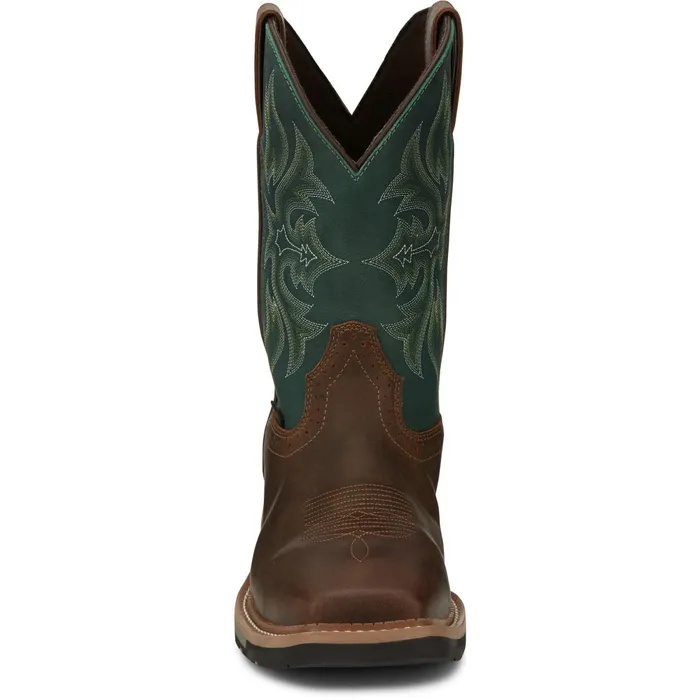 Justin Boots Bolt 11034 Composite Toe Waterproof Work Boot Tan Men Work