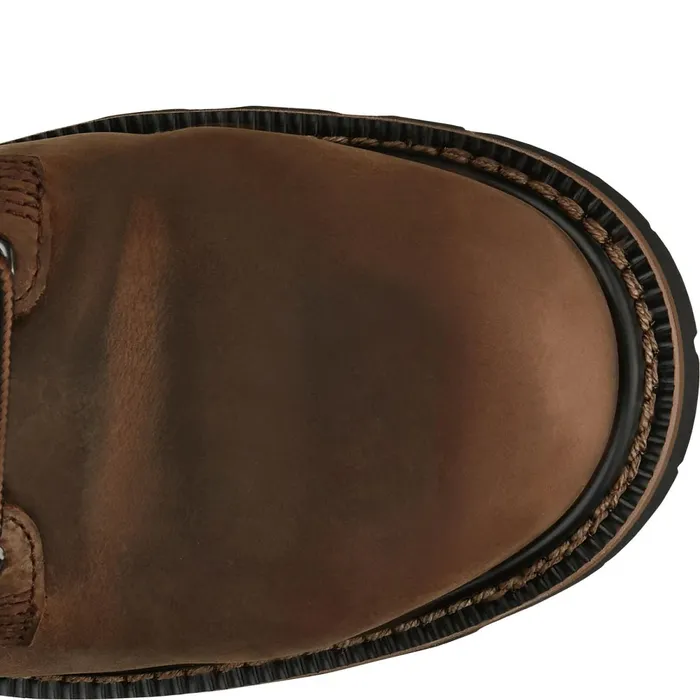 Justin Boots Pulley 8034 Composite Toe Waterproof Work Boot Brown Men Work