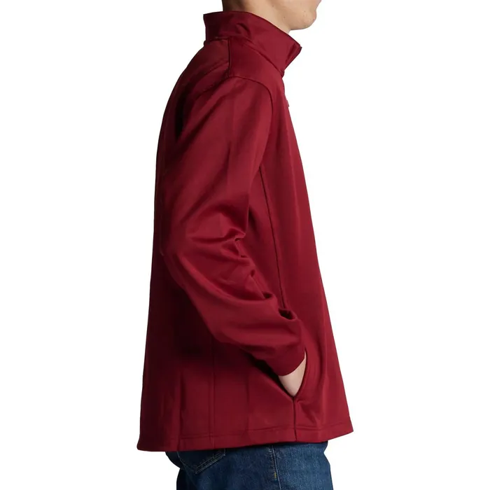 Justin Boots Quarter Zip Fleece Pullover Red Heather red Men Outerwear