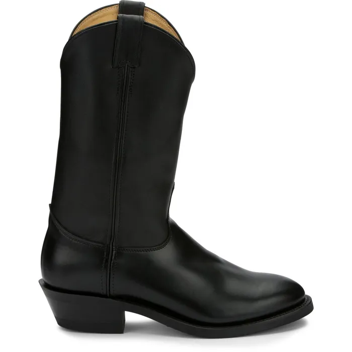 Justin Boots Tobias 12034 Western Boot Black Men Western