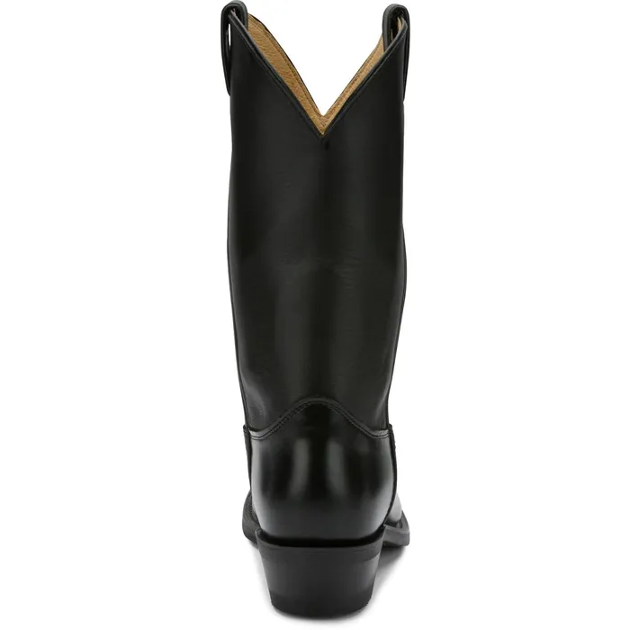 Justin Boots Tobias 12034 Western Boot Black Men Western