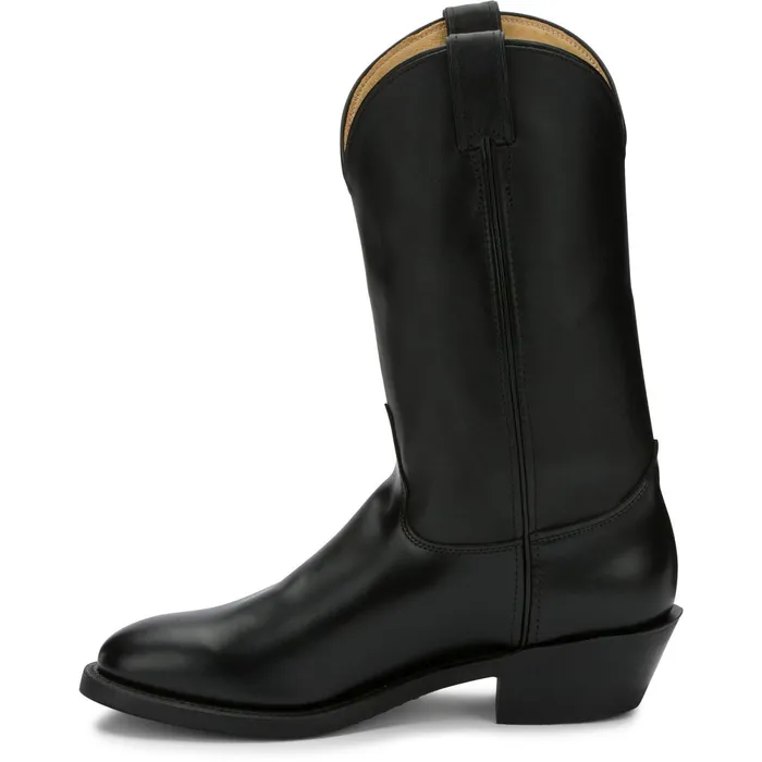Justin Boots Tobias 12034 Western Boot Black Men Western