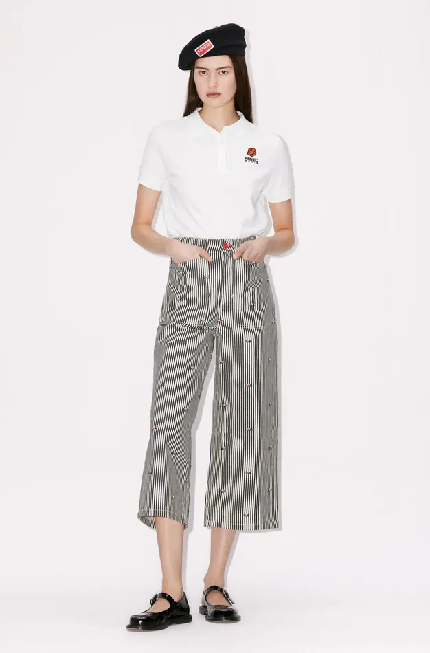 Kenzo Denim Women SUMIRE Cropped Jeans Rinse Blue Denim Kenzo Denim Women SUMIRE Cropped Jeans Rinse Blue Denim