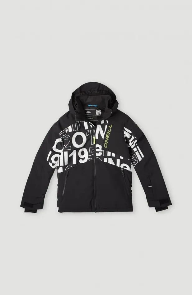 Kids All Over Print Hammer Snow Jacket White O039Neill Ski Wear Kids All Over Print Hammer Snow Jacket White O039Neill Ski Wear