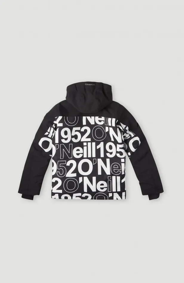 Kids All Over Print Hammer Snow Jacket White O039Neill Ski Wear Kids All Over Print Hammer Snow Jacket White O039Neill Ski Wear