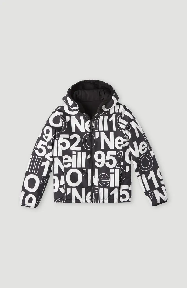 Kids BackToSchool Reversible Jacket Black O039Neill Jackets Kids BackToSchool Reversible Jacket Black O039Neill Jackets