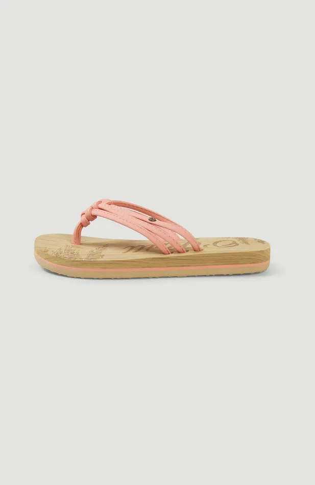Kids Ditsy Sandals Pink O039Neill Flip Flop and Footwear Kids Ditsy Sandals Pink O039Neill Flip Flop and Footwear