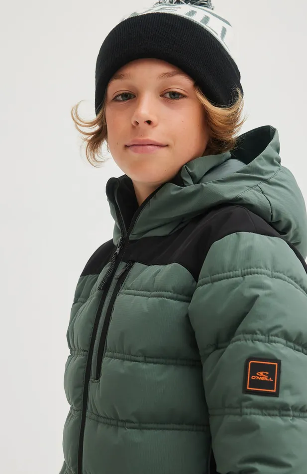 Kids Igneous Jacket Green Mix O039Neill Ski Wear Kids Igneous Jacket Green Mix O039Neill Ski Wear