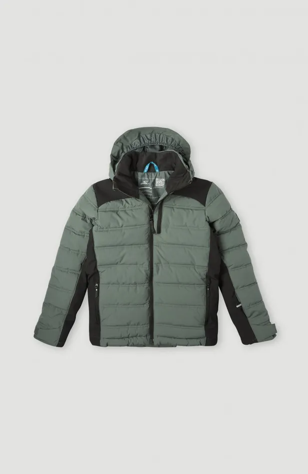 Kids Igneous Jacket Green Mix O039Neill Ski Wear Kids Igneous Jacket Green Mix O039Neill Ski Wear