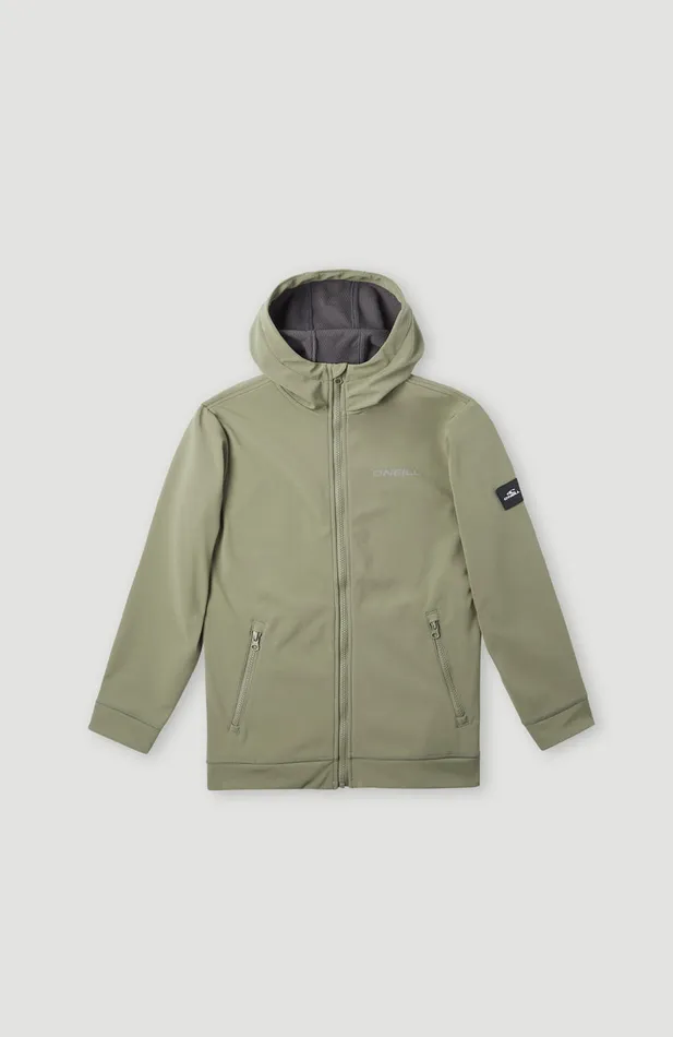 Kids Outdoor Softshell Jacket Green O039Neill Jackets