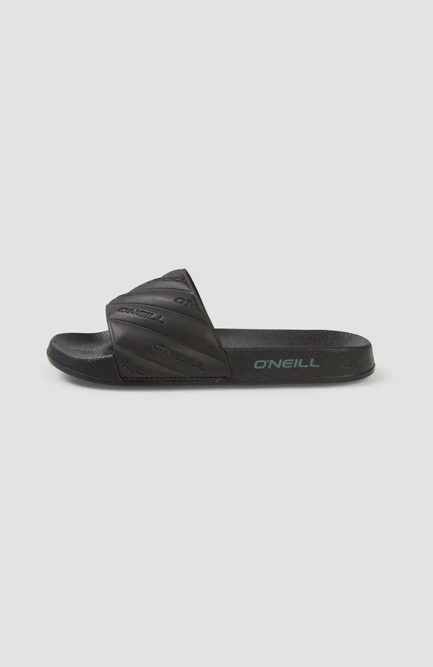 Kids Rutile Slides Black O039Neill Flip Flop and Footwear Kids Rutile Slides Black O039Neill Flip Flop and Footwear
