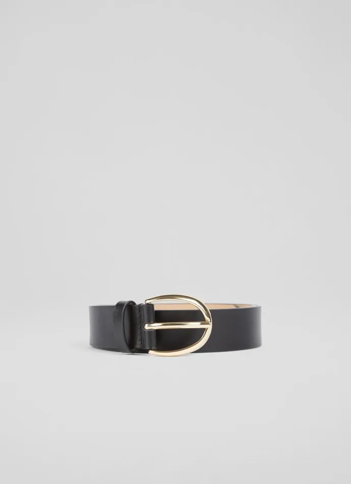 LKBennett Belts Julian Black Classic Jean Belt 8211 Women