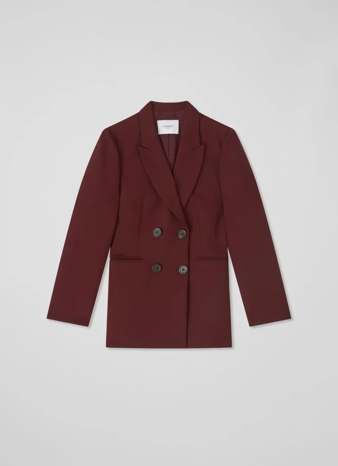 LKBennett Coats and Jackets Mariner Bordeaux Tailored Jacket 8211 Women LKBennett Coats and Jackets Mariner Bordeaux Tailored Jacket 8211 Women