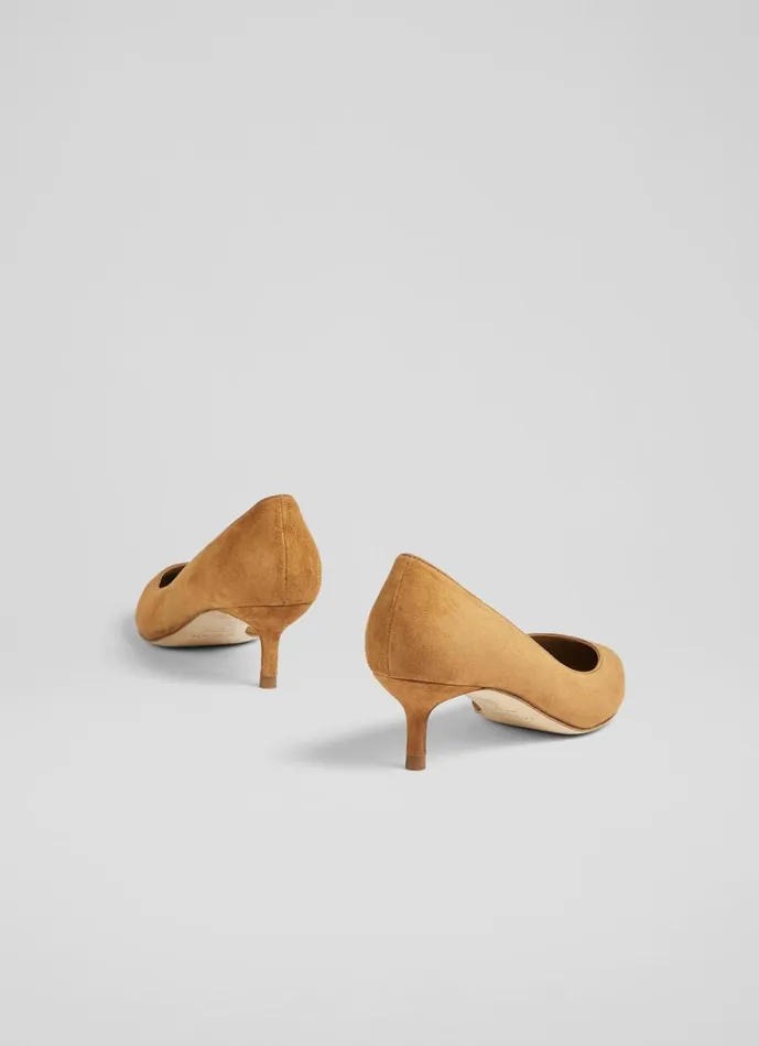 LKBennett Court Shoes Audrey Tan Suede Closed Courts 8211 Women LKBennett Court Shoes Audrey Tan Suede Closed Courts 8211 Women