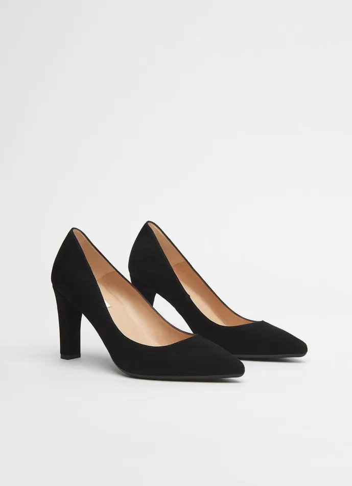 LKBennett Court Shoes Tess Black Suede Courts 8211 Women LKBennett Court Shoes Tess Black Suede Courts 8211 Women