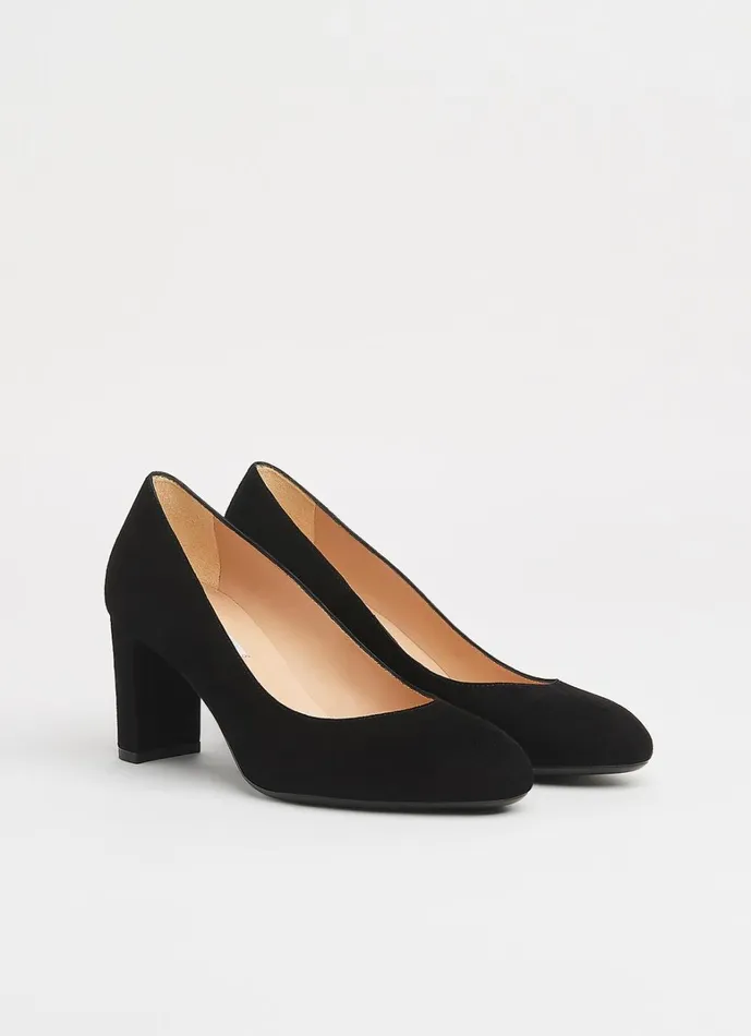 LKBennett Court Shoes Winola Black Suede Courts 8211 Women LKBennett Court Shoes Winola Black Suede Courts 8211 Women