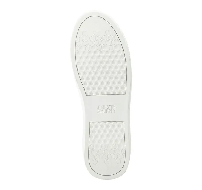 LaceUps Men Johnston and Murphy Banks LacetoToe White Sheepskin LaceUps Men Johnston and Murphy Banks LacetoToe White Sheepskin