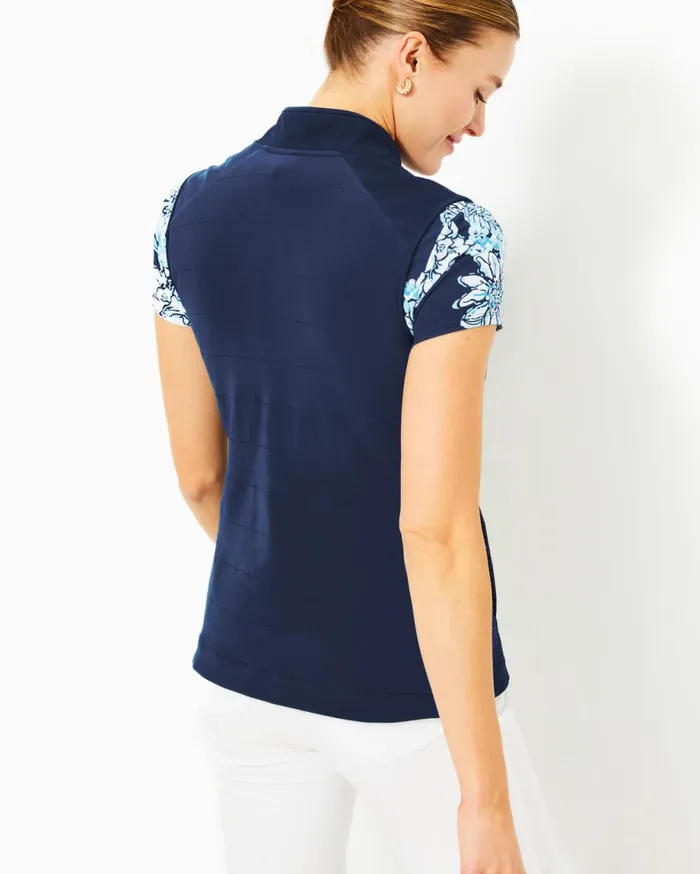 Luxletic Kimberline Hybrid Vest Resort White Women Lilly Pulitzer Tops Luxletic Kimberline Hybrid Vest Resort White Women Lilly Pulitzer Tops