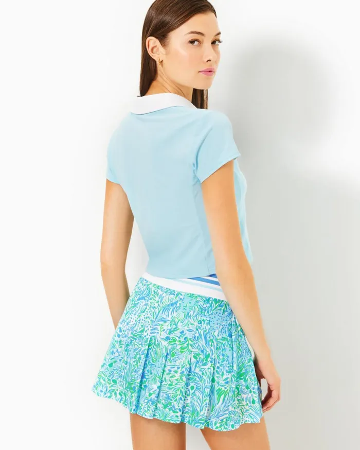 Luxletic Yvonne Skort Hydra Blue Dandy Lions Women Lilly Pulitzer Bottoms Luxletic Yvonne Skort Hydra Blue Dandy Lions Women Lilly Pulitzer Bottoms