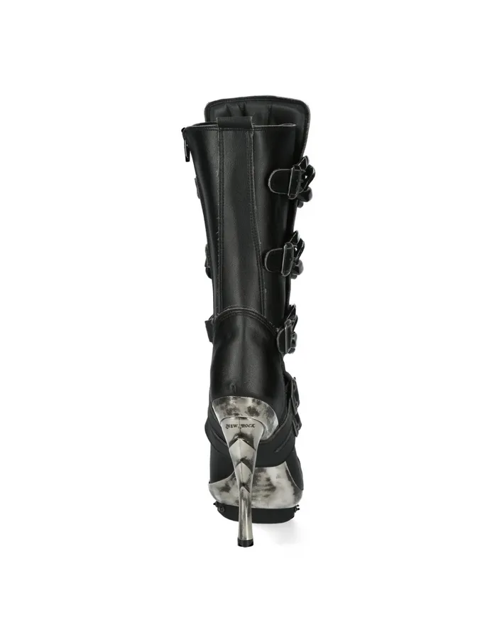 MPunk001cadV1 Women New Rock High Heels