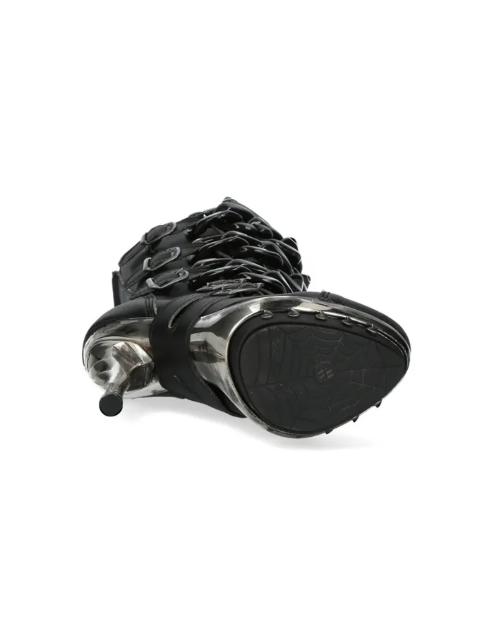 MPunk001cadV1 Women New Rock High Heels