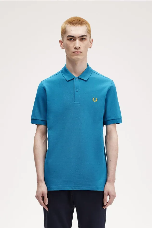 M6000 Runaway Bay Ocean Honeycomb Men Fred Perry Polo Shirts