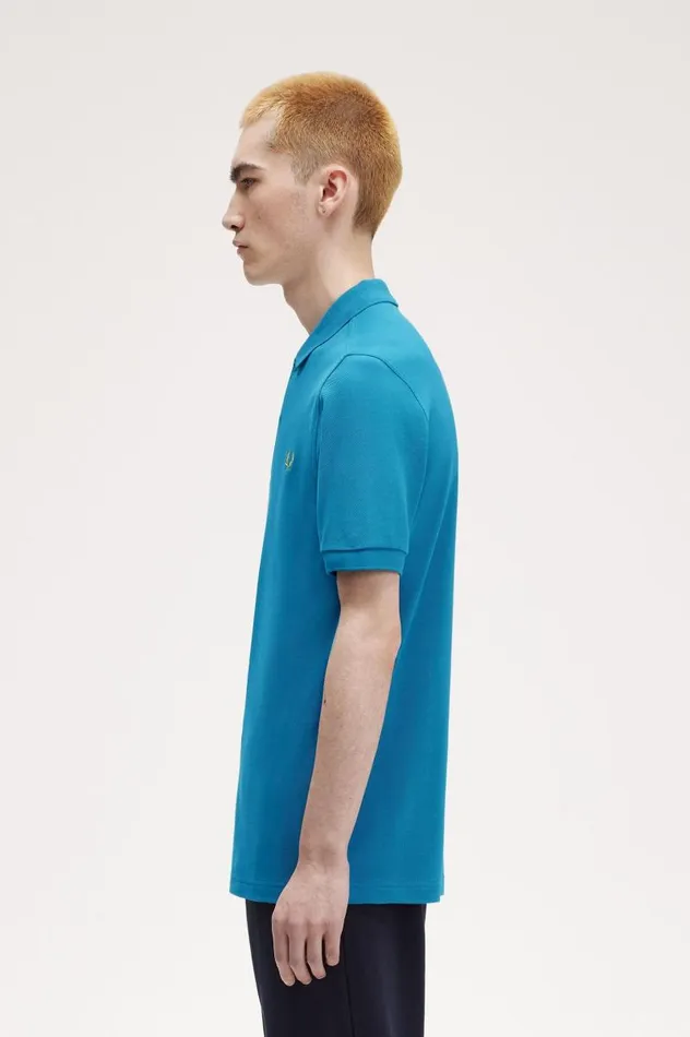 M6000 Runaway Bay Ocean Honeycomb Men Fred Perry Polo Shirts