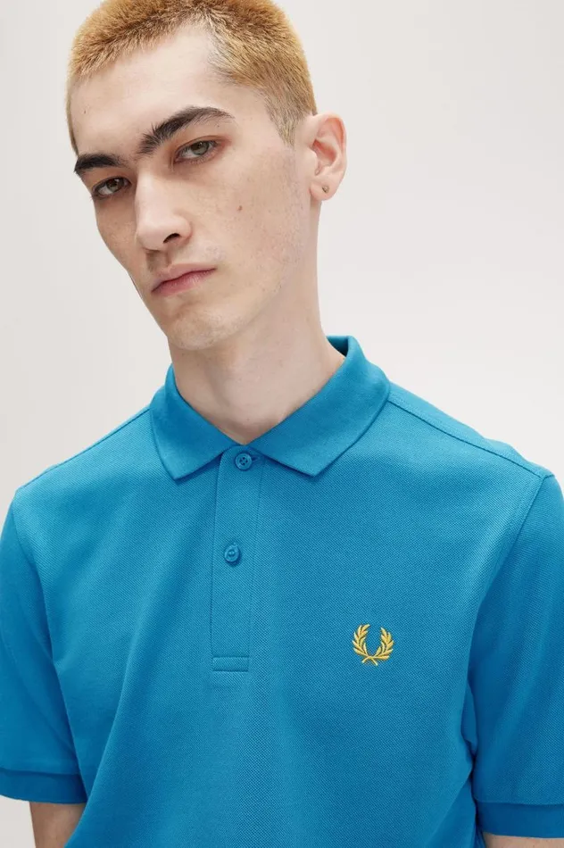 M6000 Runaway Bay Ocean Honeycomb Men Fred Perry Polo Shirts