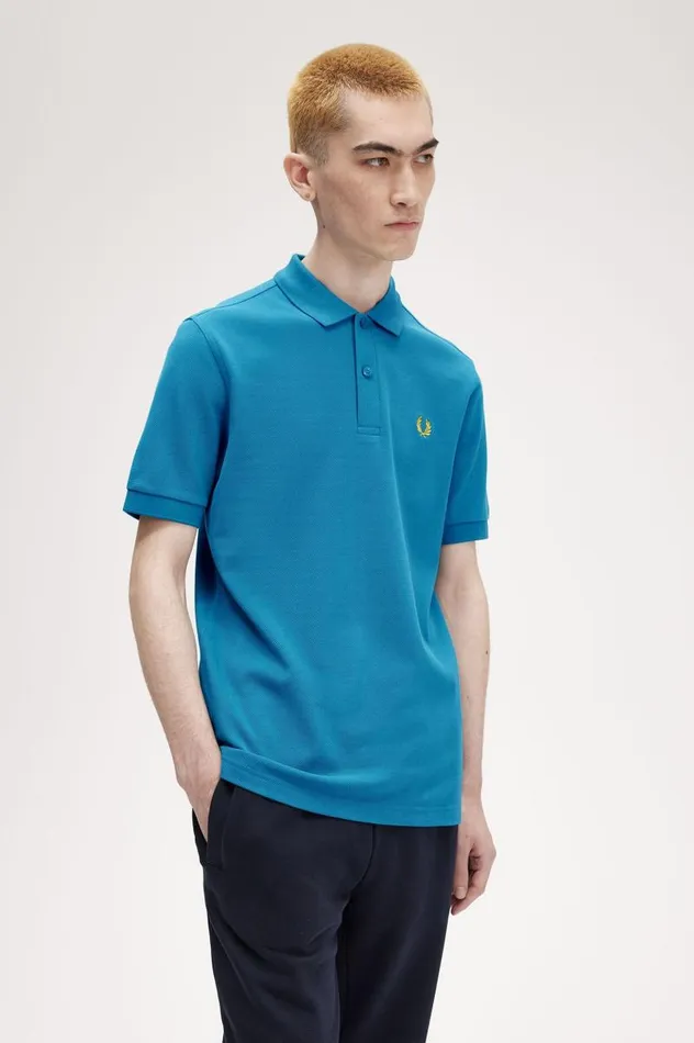 M6000 Runaway Bay Ocean Honeycomb Men Fred Perry Polo Shirts