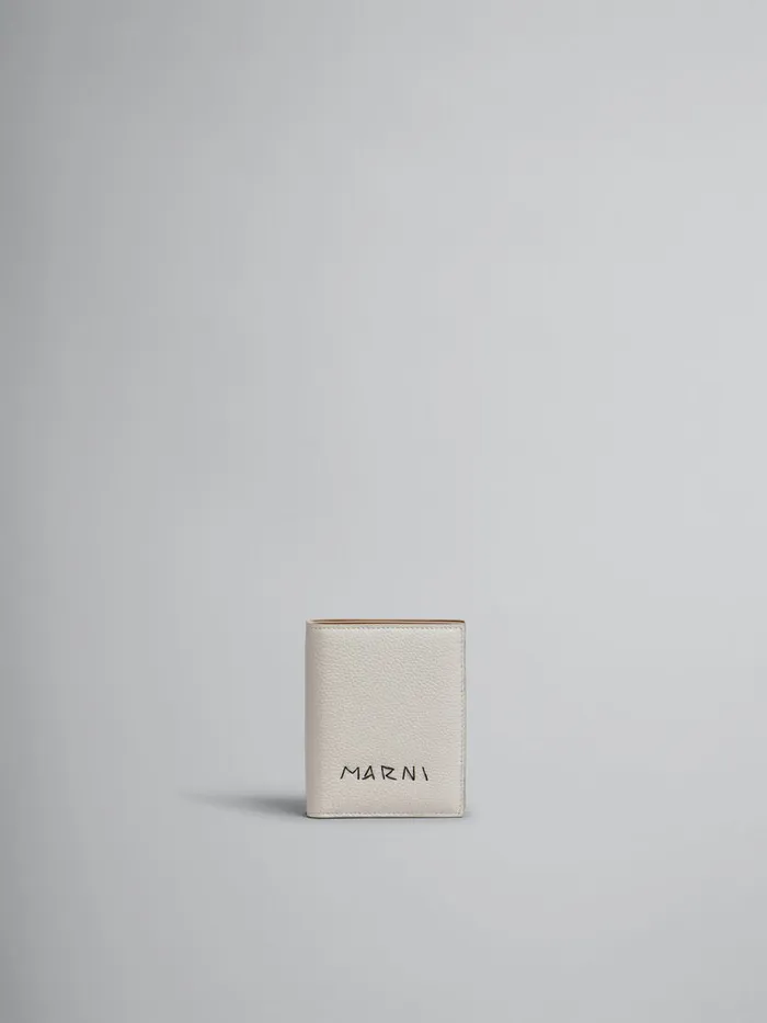 Marni Grey Leather Ziparound Bifold Wallet With Marni Mending Women Wallets and Small Leather Goods Marni Grey Leather Ziparound Bifold Wallet With Marni Mending Women Wallets and Small Leather Goods