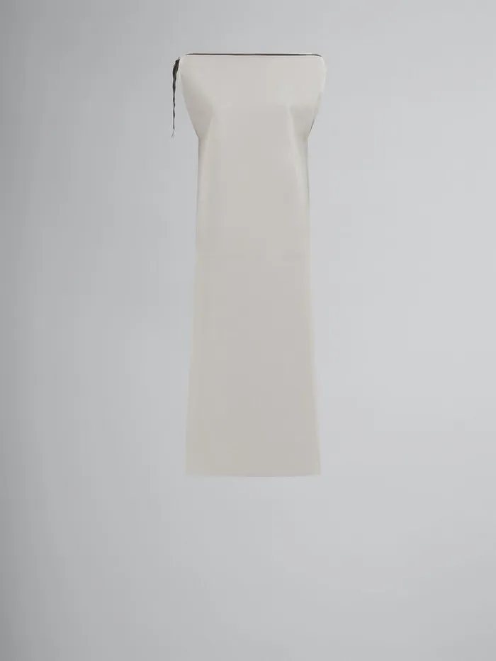 Marni Grey Sleeveless Nappa Dress Women Dresses