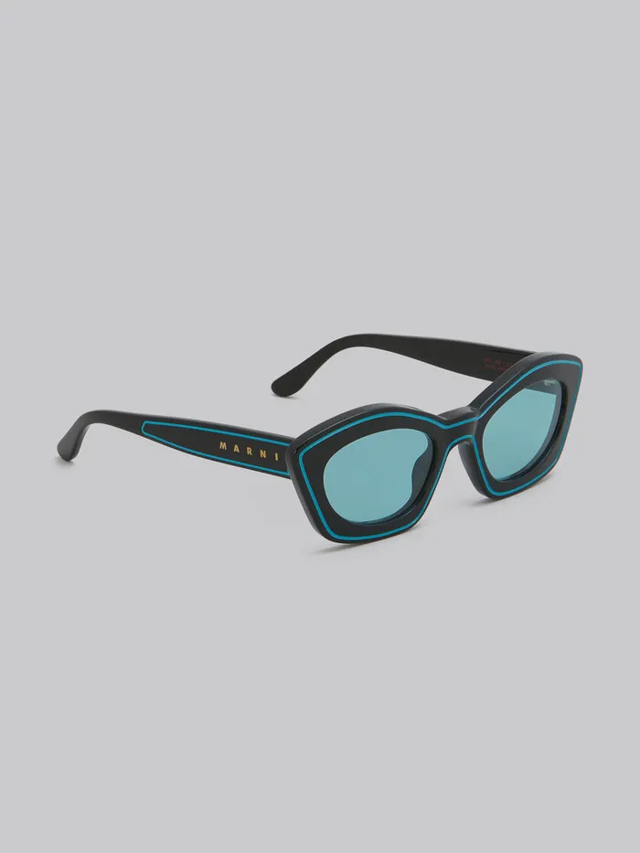 Marni Teal Kea Island Sunglasses WomenMen Sunglasses