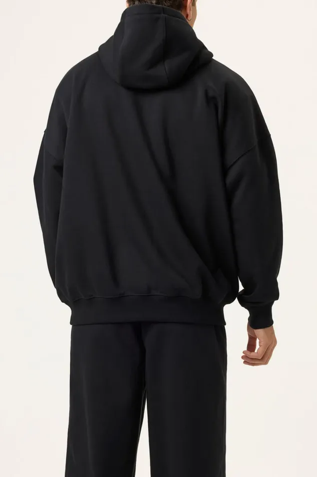 Men Apex Oversized Hoodie 001 Black Fila Matching Sets Men Apex Oversized Hoodie 001 Black Fila Matching Sets